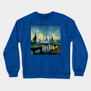 Starry Night in Kashyyyk Crewneck Sweatshirt